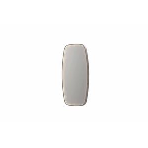 INK SP31 spiegel - 40x4x80cm contour in stalen kader incl dir LED - verwarming - color changing - dimbaar en schakelaar - geborsteld RVS 8409843