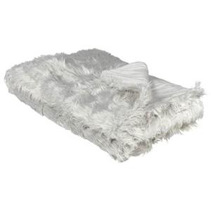 Beliani DELICE Sprei Grijs