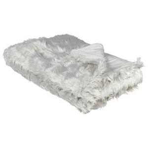 Beliani DELICE Sprei Grijs