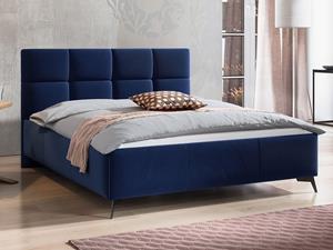 Mobistoxx Boxspring GENOA 140x200 cm donkerblauw
