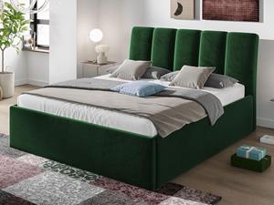 Mobistoxx Boxspring SENAYO 140x200 cm groen