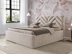 Mobistoxx Boxspring AZARO 140x200 cm ivoor