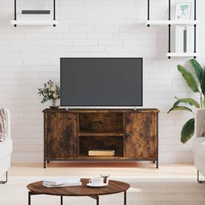 VidaXL Tv-meubel 100x40x50 cm bewerkt hout gerookt eikenkleurig