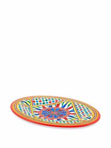 Dolce & Gabbana Bord met print - Rood