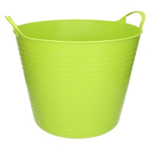 Excellent Houseware Flexibele emmer - groen - 27 liter - kunststof - x 35 cm -