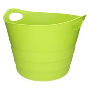 Excellent Houseware Flexibele emmer - groen - 43 liter - kunststof - 45 x cm -