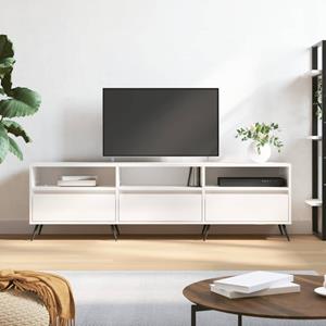 vidaXL TV-Schrank TV-Schrank Hochglanz-Weiß 150x30x44,5 cm Holzwerkstoff (1-St)