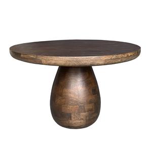 Industrielemeubelshop Mangohouten ronde salontafel Troy 70 cm