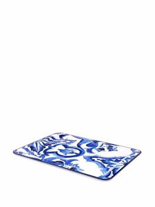Dolce & Gabbana Dienblad met patroon - Wit