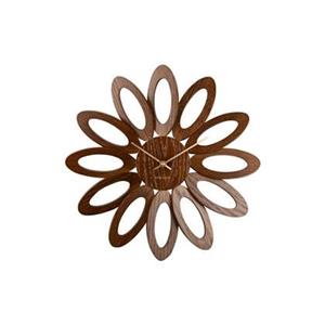 Karlsson Wandklok Fiore - Donker Hout - Ø40cm