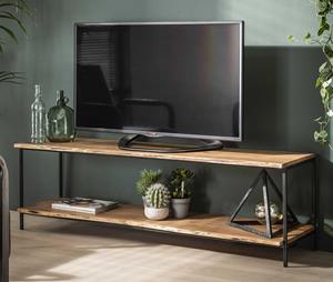 Zaloni Tv-meubel Edge 150 cm breed in acacia naturel