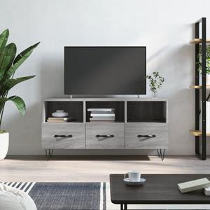 vidaXL TV-Schrank TV-Schrank Grau Sonoma 102x36x50 cm Holzwerkstoff