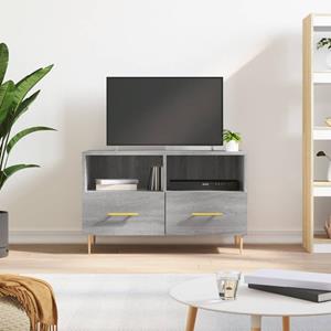 VidaXL Tv-meubel 80x36x50 cm bewerkt hout grijs sonoma eikenkleurig