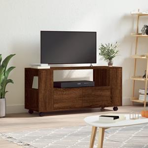 vidaXL TV-Schrank TV-Schrank Braun Eichen-Optik 102x34,5x43 cm Holzwerkstoff (1-St)