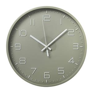 Xenos Wandklok Nadya - groen- ø30 cm