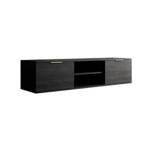 Meubella TV-Meubel Ponchi 2 - Zwart eiken - 150 cm