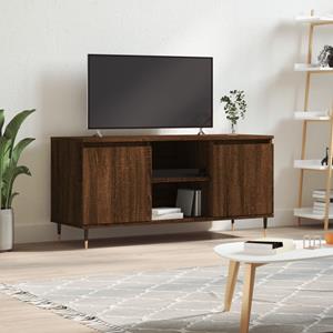 vidaXL TV-Schrank TV-Schrank Braun Eichen-Optik 104x35x50 cm Holzwerkstoff (1-St)
