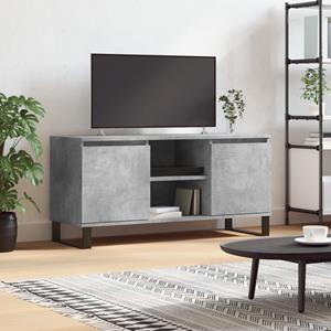 vidaXL TV-Schrank TV-Schrank Betongrau 104x35x50 cm Holzwerkstoff (1-St)