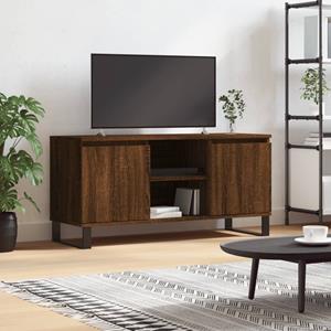 vidaXL TV-Schrank TV-Schrank Braun Eichen-Optik 104x35x50 cm Holzwerkstoff (1-St)