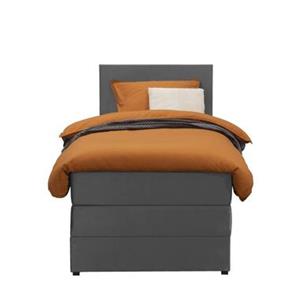 Leen Bakker Boxspring met opbergruimte Arendal - grijs - 90x200 cm