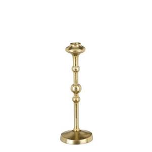 Mica Decorations Canto Kandelaar - H30 x Ã9 cm - Aluminium - Goud