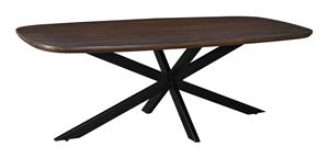 Livingfurn Deens Ovale Eettafel Jesper Mangohout - Bruin