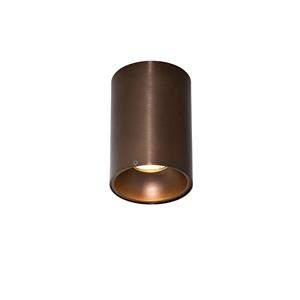 qazqa Moderner Spot in dunkler Bronze – Deep - Bronze