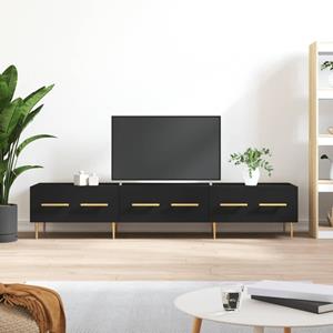 vidaXL TV-Schrank TV-Schrank Schwarz 150x36x30 cm Holzwerkstoff (1-St)