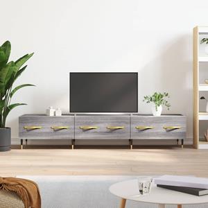 vidaXL TV-Schrank TV-Schrank Grau Sonoma 150x36x30 cm Holzwerkstoff (1-St)