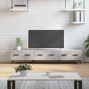 vidaXL TV-Schrank TV-Schrank Betongrau 150x36x30 cm Holzwerkstoff (1-St)