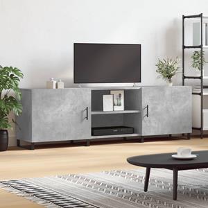 vidaXL TV-Schrank TV-Schrank Betongrau 150x30x50 cm Holzwerkstoff (1-St)