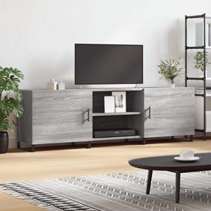 vidaXL TV-Schrank TV-Schrank Grau Sonoma 150x30x50 cm Holzwerkstoff (1-St)