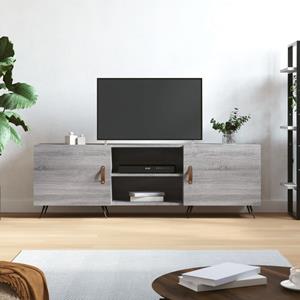 vidaXL TV-Schrank TV-Schrank Grau Sonoma 150x30x50 cm Holzwerkstoff (1-St)