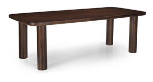 Livingfurn Eettafel Badou Mangohout, 240 x 100cm - Bruin