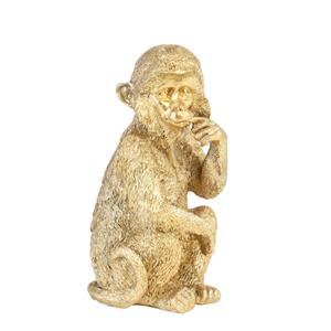 Countrylifestyle Wandornament Monkey goud