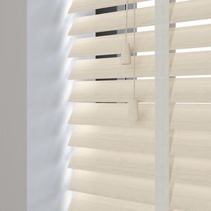 Domus Sunwood PVC jaloezie met ladderband - zand eiken