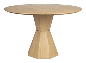 Zuiver Ronde Eettafel Lotus Eikenhout, 120cm - Bruin