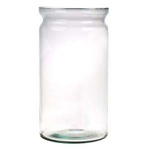 Bloemenvaas Magica - helder transparant glas - D14 x H26 cm -