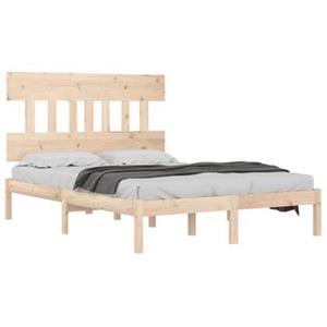 VidaXL Bedframe massief hout 150x200 cm 5FT King Size