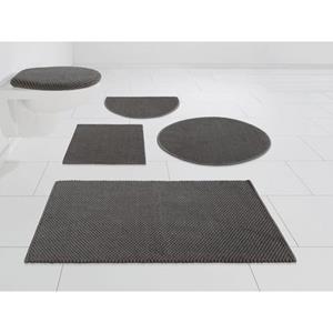 my home Badematte "Lovro", Höhe 10 mm, beidseitig nutzbar-schnell trocknend-strapazierfähig, Badteppich, beidseitig verwendbar, auch als 3-teiliges Set