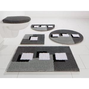 my home Badematte "Ada", Höhe 21 mm, rutschhemmend beschichtet, schnell trocknend-strapazierfähig-fußbodenheizungsgeeignet