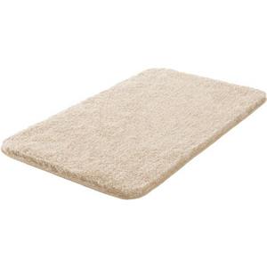 Badematte Melange Grund, Höhe 27 mm, rutschhemmend beschichtet, Polyacryl, rechteckig, besonders dichter Flor