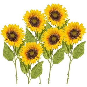 Creativ green Kunstbloem set van 6 (6 stuks)