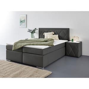 Leonique Boxspring Alfie, bestseller, optioneel met bedlade met capitonnage in het hoofdbord, h2, h3 en h4 ter keuze