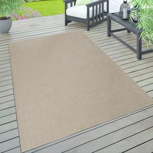 Teppich Timber 125, Paco Home, rechteckig, Höhe: 4 mm, Flachgewebe, Sisal Optik, auch als Läufer, In- und Outdoor geeignet