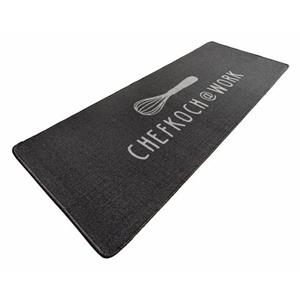 HANSE Home Küchenläufer "Chefkoch", rechteckig, Kurzflor, rutschhemmend, Strapazierfähig, Küche, Schriftzug, Kochen