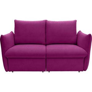 LOOKS by Wolfgang Joop Schlafsofa "LOOKS XII", mit Bettfunktion, Kissenoptik, Boxspring-Polsterung