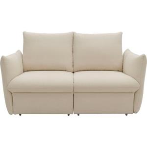 LOOKS by Wolfgang Joop Schlafsofa "LOOKS XII", mit Bettfunktion, Kissenoptik, Boxspring-Polsterung