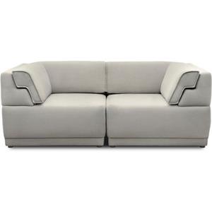 DOMO collection 2-Sitzer "800007", (Set, 2 Teile), Rückenkissen aufstellbar, unendlich erweiterbar