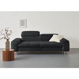 COTTA 3-Sitzer "Chef", 3-Sitzer mit eleganter Steppung, Bodenfreiheit 12,5 cm
